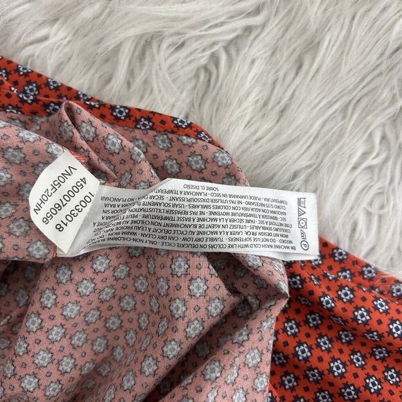 Ariat Shirt Red Relentless Geometric Flip Cuffs Western Rodeo  Ranch Cowboy LRG - Picture 10 of 12